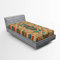 ABAKUHAUS aztekisch Spannbetttuch, Bohemian Pattern, Soft Dekorativer Stoff Bettwäsche Rund-um Elastischer Gummizug, 90 x 200 cm, Orange Teal
