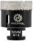 FOCSTOL Punte per Trapano Diamantate - 50mm Sega a Tazza Diamantata per Porcellana Ceramica Piastrella Marmo Granito Quarzo M14 Filettatura