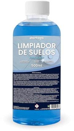 PLANTAWA Limpiador Suelos para Robots de Limpieza - 500ml para Todos los Fabricantes Concentrado, Perfuma Seca Rápido, No Genera Espuma Xiaomi Cecotec, Irobot, Roomba, Dreame, Roborock
