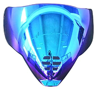 FuBESk Helmschild - Für Icon Airflite Hochfeste Sonnencreme Capacete Windschutzscheibe UV-Schutz Objektiv Zubehör