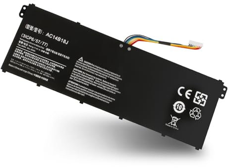 AC14B18J AC14B8K AC14B3K Batterie pour Acer Aspire ES1-521 ES1-523 ES1-571 E5-721 E5-731 E5-732 E5-771G ES1-711 E3-112 ES1-111M VVA. 3-7722 G V3-771G V3-571G V5-573G V5-571