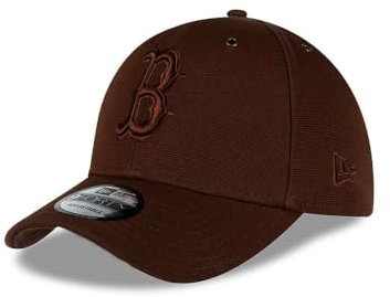 New Era 9Forty Strapback Cap - Canvas Boston Red Sox braun