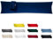 Seitenschläferkissen Bezug 40 x 145 – Mikrofaser Oeko-TEX Zertifiziert – Dunkelblau – 2er Set Kissenbezug für Kissen 40x145 Weich & Atmungsaktiv – Kissenbezüge Hypoallergen und Waschbar