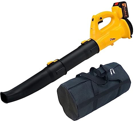 Motore Centrifugo Dell'Aria, Velocità 320 CFM Aeratore senza fili industriale ， Spazzatrice for foglie di neve Attrezzi for parti da giardino ， Polvere for la cura del prato for batteria da 21 V Asciu