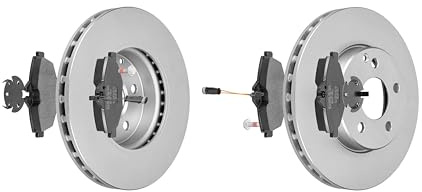 F.BECKER_LINE BREMSSCHEIBEN Ø296MM + BREMSBELÄGE VORNE FÜR MERCEDES-BENZ