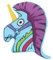 Fortnite - Toys & Gamers - Gaming Design Cushion - 20cm (Unicorn)