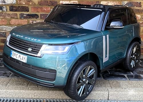 Range Rover Vogue Ride on Car 2 Seater Licensed HSE Autobiography 24V Battery/Electric jeep for Kids Epic Play Green