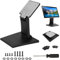 Monitor Stand, Adjustable Folding Metal LCD TV Desk Stand with VESA Hole14-27 Inch for Flat LED Monitor Screen/Industrial Control/Touch Monitors/Ktv Vod System/Cash Registers