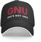Imbissive Computer Programmer Code GNU - Gnu's Not Unix Dad Hats Pure Color Damen Hut Radfahren Baseball Caps Peaked Cap cool