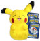 Nintendo Schlafendes Pikachu-Plüsch-Schlüsselanhänger-Set – Pikachu-Taschenclips-Bündel mit Pokemon-schlafendem Pikachu-Schlüsselanhänger aus Plüsch plus Pokemon-Karten | Pokemon