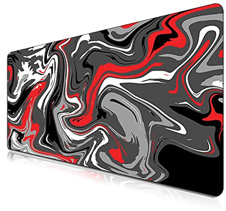 Genérico Alfombrilla de Ratón Grande para Juegos, Base Plegable Impermeable Antideslizante, Tamaño XXL Expandible, Adecuada para Jugadores, Computadoras, Oficinas Y Hogares, （900 * 400 * 3mm） 002