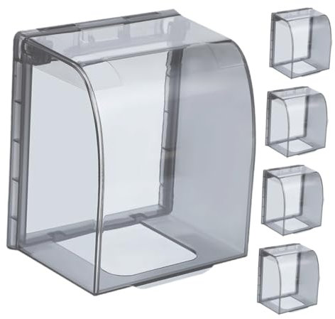 TOPBATHY 5piezas Tapas De Enchufes Cierre Automático Funda Protectora Para Exterior Interior