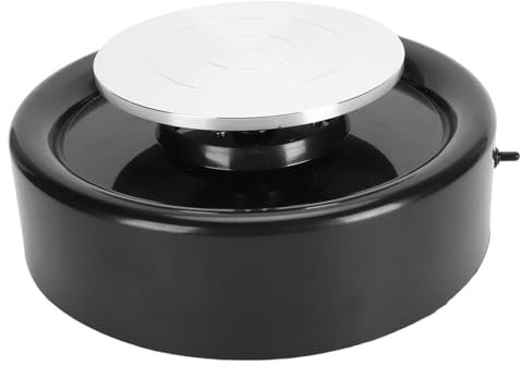 Elektrische Töpferscheibe, Multifunktional, Robust und Mini-Töpferscheibe für und Erwachsene, mit Vollständig Versiegeltem Aussehen für den Schulunterricht, Töpfer-Baumarkt