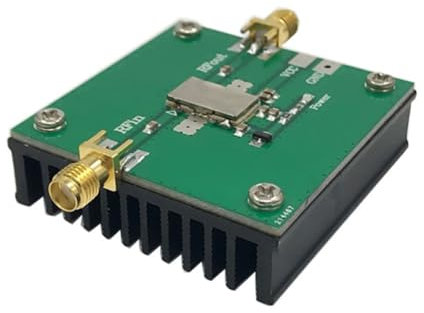 Qichill 915Mhz 4W Amplificador de Potencia RF 890-960MHz para Transmisor RFID Radio Ham Walkie Talkie Drone Transmisión Imágenes