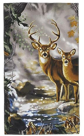 Handtücher Echter Baum-Camouflage-Hirsch Gästetücher Dekorativ Gästetuch Klassische Gästehandtücher Für Küche Badezimmer Hotel M