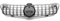 Frontgrill Für CLS Für Klasse W219 CLS350 CLS550 CLS63 2005-2008 Auto Frontstoßstangengrill Glänzend Schwarz Vorne Haube Kühlergrill(Silver)