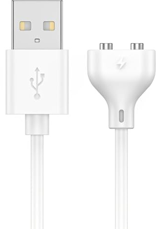 Wvoillty Magnetisches USB-Ladekabel, Universal 7mm Magnetisches 2-Pin USB-Kabel für Massagegeräte, Smartwatch und mehr, Ersatz-Ladekabel, 0,8m Magnetisch Ladezubehör
