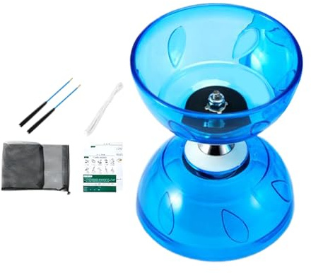 Boule De Yoyo Chinoise - Jouet D'habileté De Diabolo À Double Tête | Jeu Classique De Spin Stick | Pour Entraînement De Triche En Intérieur Et Extérieur, Sports Écolaires, Amusement De Fêtes,