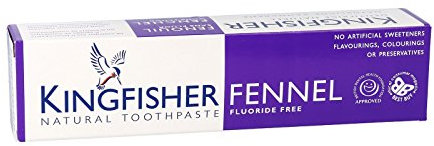 Kingfisher Fenchel-Zahncreme ohne Fluoride, 100 ml