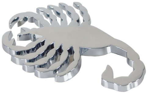 Pilot LA_07199 - Adesivo in cromo, Scorpione