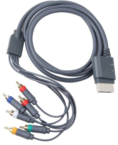 Compre Show CAVO RCA HD COMPONENT VIDEO AUDIO AV PER XBOX 360 HDTV