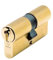 Vachette V5 SYNKRO - Cylindre de Serrure Débrayable 30x30 mm Laiton, 5 Goupilles, Cylindre de sûreté - Porte d'entrée, Portes extérieures, Porte de Service, Portes intérieures, 3 Clés