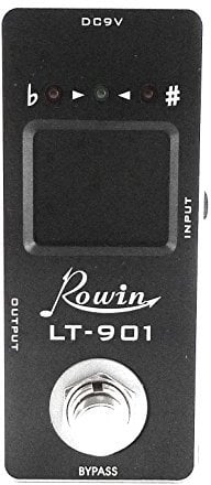 Stagg 22367 BX-TUNER Blaxx mini Gitarren-Fußpedal