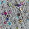 King Cole Cosmos Glitzer-Strickgarn, 25 g Knäuel, Metallic-Pailletten, Bastelgarn (Starburst – 1100)