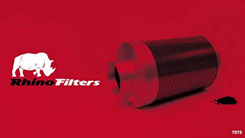 Pro Hobby Rhino Carbon Air Fan Filter Hydroponics Grow Odour 4 5 6 8 10 12 (Hobby 4 100mm - 11.8 300mm)