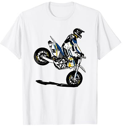 Supermoto Supermotard Moto Cross Enduro T-Shirt