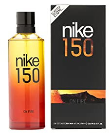 NIKE - On Fire 250 ml, Colonia Hombre, Perfume Formato Spray, Eau de Toilette Natural y Masculina, Aroma Oriental Amaderado, Fragancia Fresca, Sensual y de Larga Duración