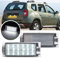 NSLUMO LED Nummernschildbeleuchtung Weiß für Vauxhall Vivaro Movano NV300 NV400 Talento Dacia Duster Sandero 2 Stück LED-Tag-Registrierungslampen