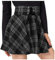 Gotic-Rock Damen: Mini-Faltenrock, Kariert, Hohe Taille, Gothic-Stil, A-Linie, E-Girl Y2k-MiniröCke Kariert -Plissee Hohe Taille Faltenrock Mit GüRtel Sexy Retro Punk- Aesthetic Harajuku Sommer