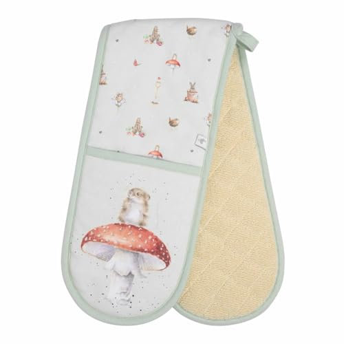 Wrendale Designs Garden Friends Double Oven Glove (Mouse)