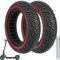 VOLOHAS 10 * 2.5 Vollreifen für Ninebot MAX G30D II Elektroroller 60/70-6.5 Solide Reifen für Max G30/g30 d/G30LP/G30LE/G30LE II/G30e 10 Zoll Vollgummireifen für ninebot max g30d 2 Zubehör (2 Stück)