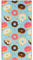 Violetpos Schnell Trocknende und Leichte Strand Handtücher Strandtuch groß 90x180 cm Schnelltrocknendes Mikrofaser Bedrucktes mit Donuts Desserts Mädchen