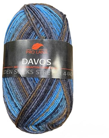 PRO LANA Golden Socks Stretch Davos 39008