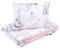 Bellochi Kinderbettwäsche 75 * 100 cm mit Füllung, Set - Kinderbettdecke 70x100 cm Set mit Kissen |weich und atmungsaktiv - aus 100% Baumwolle - Habarigani