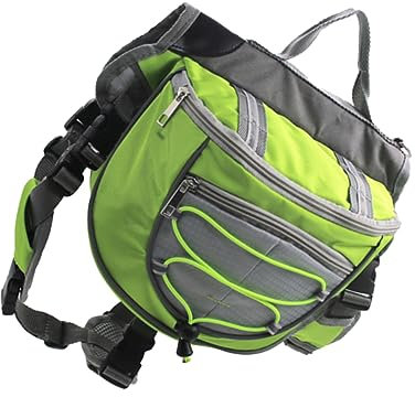 minkissy Hunde-wanderrucksack Atmungsaktive Satteltasche Multifunktional Für Unterwegs