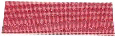 MZSKLW Microphone Handle Glitter Cover Handheld Mic Sleeve Microphone Handle Sparkling Sleeve Microphone Grip Sleeve(Color:Red)