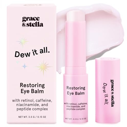grace & stella - LOOK YOUNG AND VIBRANT - Early morning or late evening? Our under-eye repair pencil is your best choice.With 3% caffeine to fight dark circles and