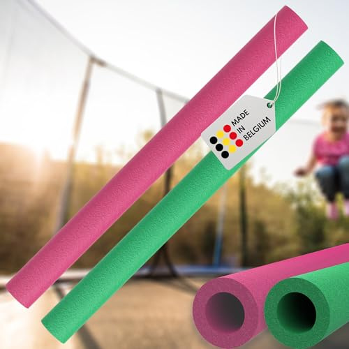 AWM Trampolin Schaumstoff 100 cm Schaumstoffrohre Schaumstoffpolster Stangenschutz Made in EU