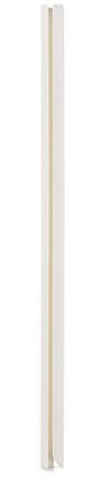 Durable Klemmschiene A4, für ca 40-100 Blatt, 25er Packung, weiß, 291202