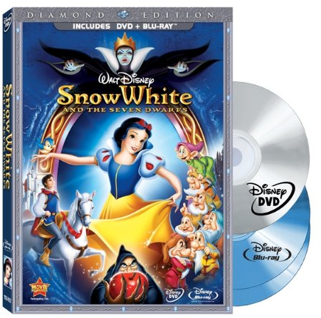 Snow White and the Seven Dwarfs (Three-Disc Blu-ray/DVD Combo + BD Live w/DVD packaging)