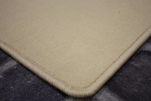 Velour Teppichboden Play Hell Beige (33) Auslegeware (ungekettelt), Grösse: 100 x 400cm