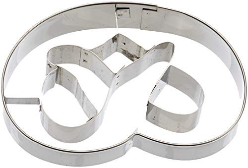 Städter Ausstechform Brezel, Edelstahl, Silber, 8 x 8 x 3 cm