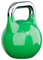 GORILLA SPORTS® Kettlebell Competition - Gewicht 8 kg bis 40 kg, Bodenschonende, aus Massivstahlguss, in 9 Farben - Wettkampf Kugelhantel, Schwunghantel, Kugelgewichte, für Fitness, Krafttraining, Gym
