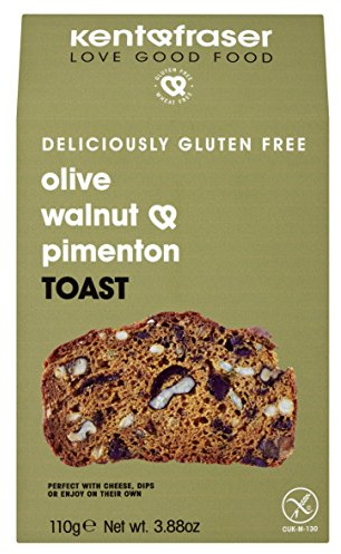 Kent & Fraser Olive Walnut and Pimenton Toast, 110g