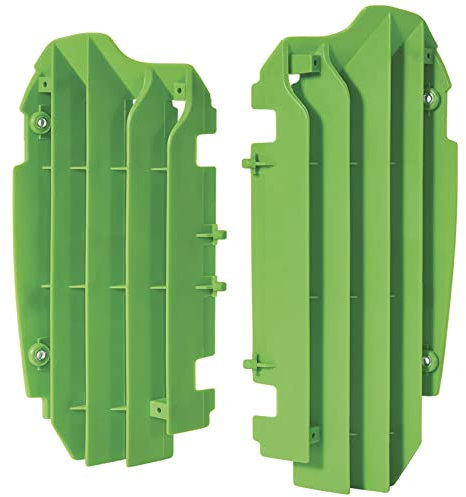 Polisport Radiator Louvers (Green) Compatible With 13-16 KAWASAKI KX250F
