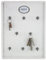 Moritz Schlüsselbrett, french, Shabby Chic Landhaus Schlüsselbord antik weiß Distressed White (weiss)